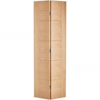 Vancouver Internal Bi-fold Prefinished Oak Door - 686 x 1981mm