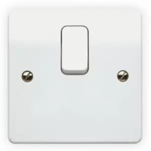 Mk By Honeywell - 20A Double Pole Switch with Flex Outlet in Base - White
