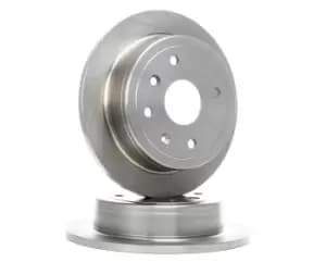 RIDEX Brake disc Solid 82B0074 Brake rotor,Brake discs CHEVROLET,DAEWOO,NUBIRA Kombi,LACETTI (J200),NUBIRA Stufenheck,LACETTI Stufenheck