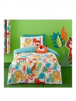 Cosatto Tiger Tropics Duvet Set - Junior, Multi, Size Junior