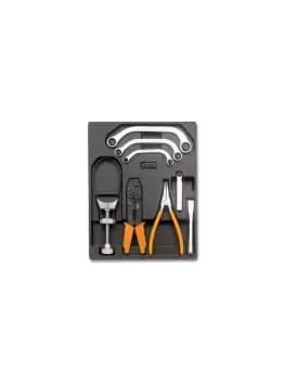 Beta Tools T250 8pc Mixed Automotive Tool Set Tray for Roller Cabs 024240250