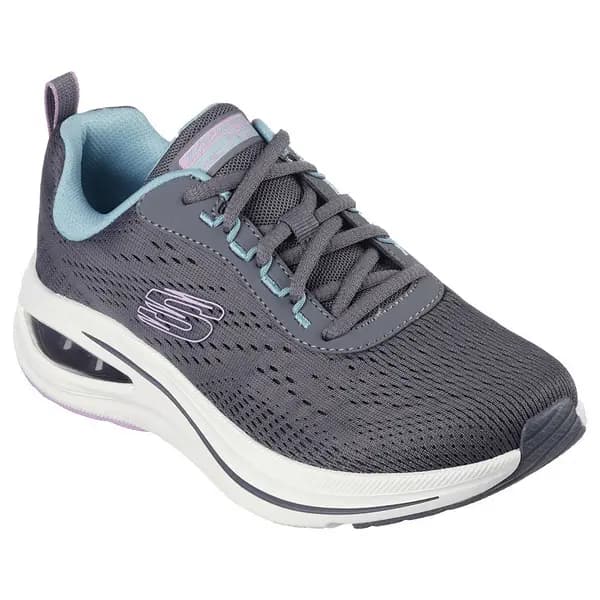 Skechers Womens Skech Air Meta Aired Out Trainers UK Size 5 (EU 38) Charcoal/Multi SKE2187-CCMT-5