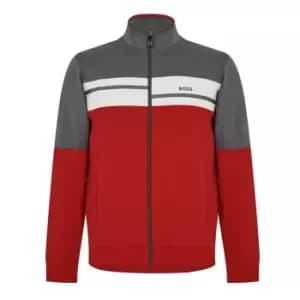 Boss Skaz Full Zip Sweater - Red