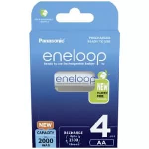 Panasonic eneloop HR06 AA battery (rechargeable) NiMH 2000 mAh 1.2 V 4 pc(s)
