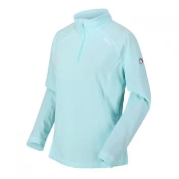 Regatta Womens Montes Half Zip Fleece - CoolAqua/Whi