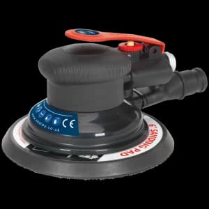 Sealey SA801 Dust Free Palm Air Sander 150mm Disc