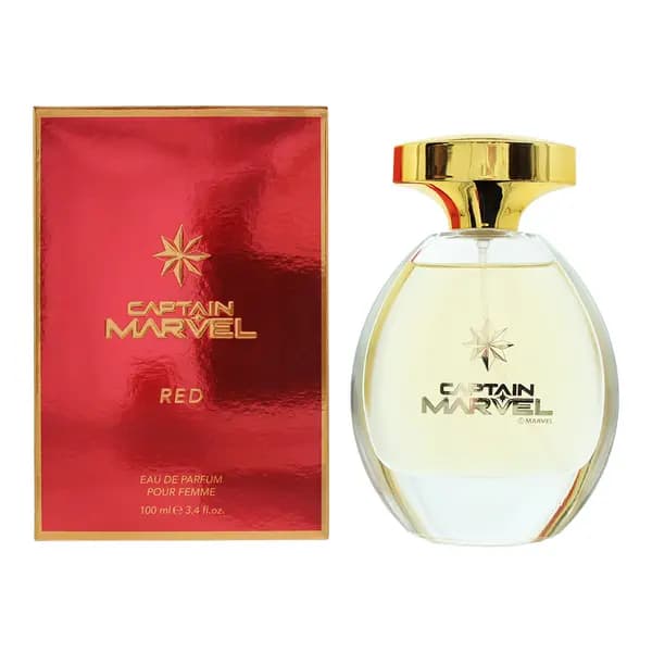 Marvel Captain Marvel Red Eau de Toilette For Her 100ml