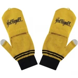 Harry Potter Hufflepuff Fingerless Gloves/Mittens