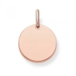 THOMAS SABO Ladies Love Bridge Rose Gold Pendant LBPE0001-415-12