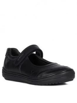 Geox Girls Hadriel Strap School Shoe