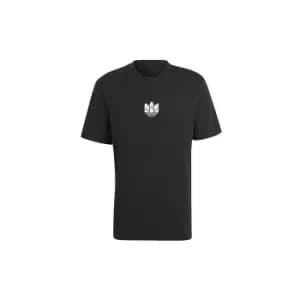 adidas Mens 3D Tf Tee T-Shirt Black - S