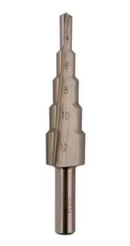 Stepped Drill 4mm-12mm Box of 1 Connect 33009