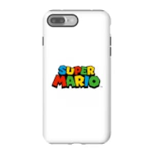 Nintendo Super Mario Colour Logo Phone Case - iPhone 7 Plus - Tough Case - Gloss