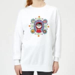 Coco Remember Me Womens Sweatshirt - White
