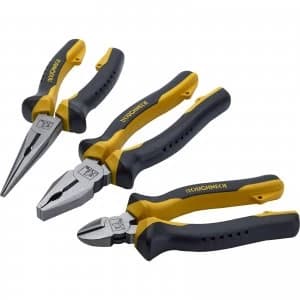 Roughneck 3 Piece Plier Set