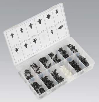Sealey BTC20 Trim Clip Assortment for Nissan 123pc