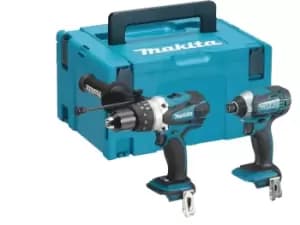 Makita DLX2145ZJ 18V Hammer Drill and Impact Driver Bare Unit Combo
