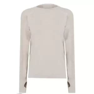 Onzie Seamless Long Sleeve T Shirt - Beige