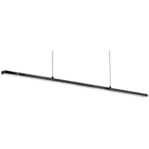 Minimum Straight Bar Pendant Ceiling Light Chrome