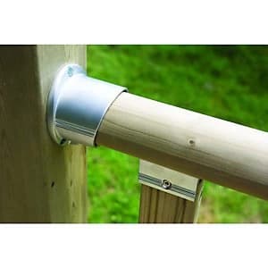 Axxys Dek HandrailBaserail 53 x 52mm x 1.828m