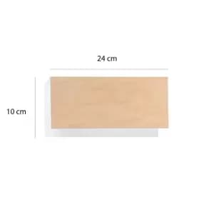 Zaper White Flush Wall Lamp 1x E27