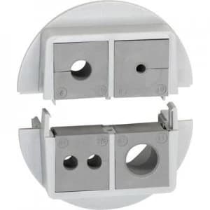 Icotek QVT 504 Cable grommet compartimentable Polycarbonate PC Grey