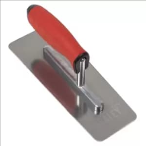 Sealey Stainless Steel 240mm Venetian Trowel - Rubber Handle