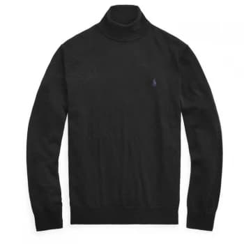 Polo Ralph Lauren Polo Merino Roll Neck Jumper - Polo Black