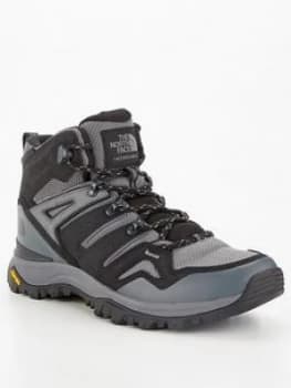 The North Face Hedgehog Mid Top Hiking Boots - Grey, Black, Size 10, Men