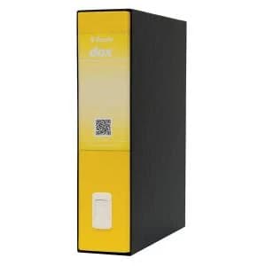 Dox 2 Class Lever Arch File Foolscap Yellow - Outer Carton of 6