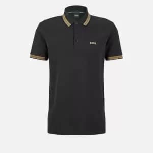 Hugo Boss Contrast Trim Cotton Polo Shirt - L