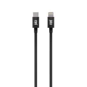 Juice JUI-CABLE-LIGHT-TYPEC-1M-RND-BLK lightning cable Black