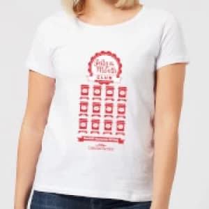 National Lampoon Jelly Of The Month Club Womens Christmas T-Shirt - White - 3XL