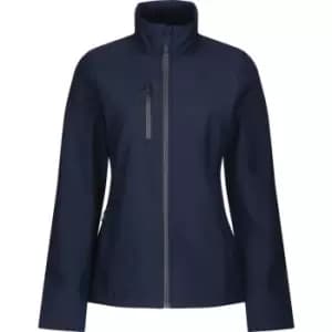 TRA616 Honestly Made Womens Soft Shell Navy (14)