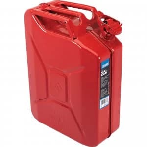 Draper Steel Jerry Can 20l Red