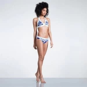 Slazenger Branded Bikini Ladies - Water Print