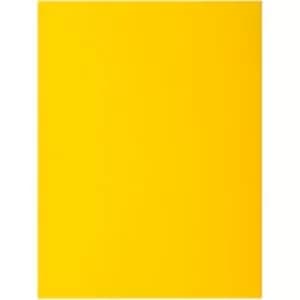 Exacompta 2 Flap Folder 216011E A4 Yellow 210gsm Cardboard 24 x 32cm Pack of 250