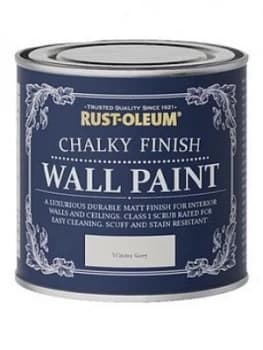 Rust-Oleum Chalky Wall Paint Winter Grey 125Ml