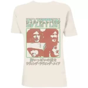 Led Zeppelin - Japanese Poster Unisex XX-Large T-Shirt - Neutral