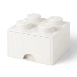 LEGO Storage Desk Drawer 4 - White