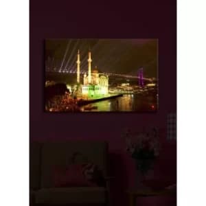 4570?ACT-11 Multicolor Decorative LED Lighted Canvas Painting