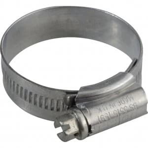Jubilee Zinc Plated Hose Clip 30mm - 40mm Pack of 1
