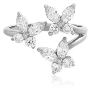 Olivia Burton OBJMBR09 Sparkle Butterfly Cubic Zirconia Ring Jewellery