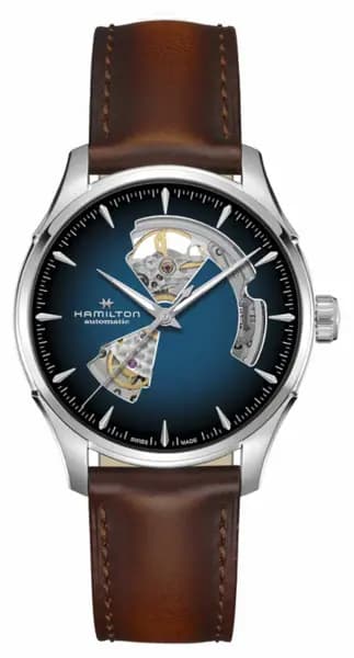 Hamilton H32675540 Jazzmaster Open Heart Automatic Blue Watch