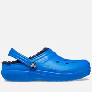 Crocs Toddlers Classic Faux Shearling-Lined Rubber Clogs - UK 6 Toddler