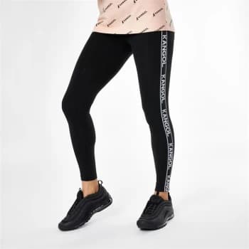 Kangol Logo Leggings Ladies - Black Tape