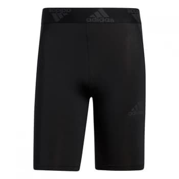 adidas Techfit 3-Stripes Short Tights Mens - Black