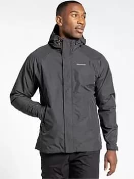 Craghoppers Orion Waterproof Hooded Jacket - Black Pepper, Black Pepper Size M Men