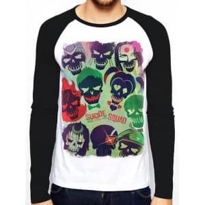 Suicide Squad - Poster Unisex Small T-Shirt - White