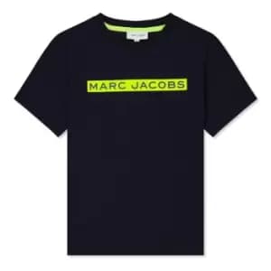 Marc Jacobs Junior Logo T-Shirt - Blue